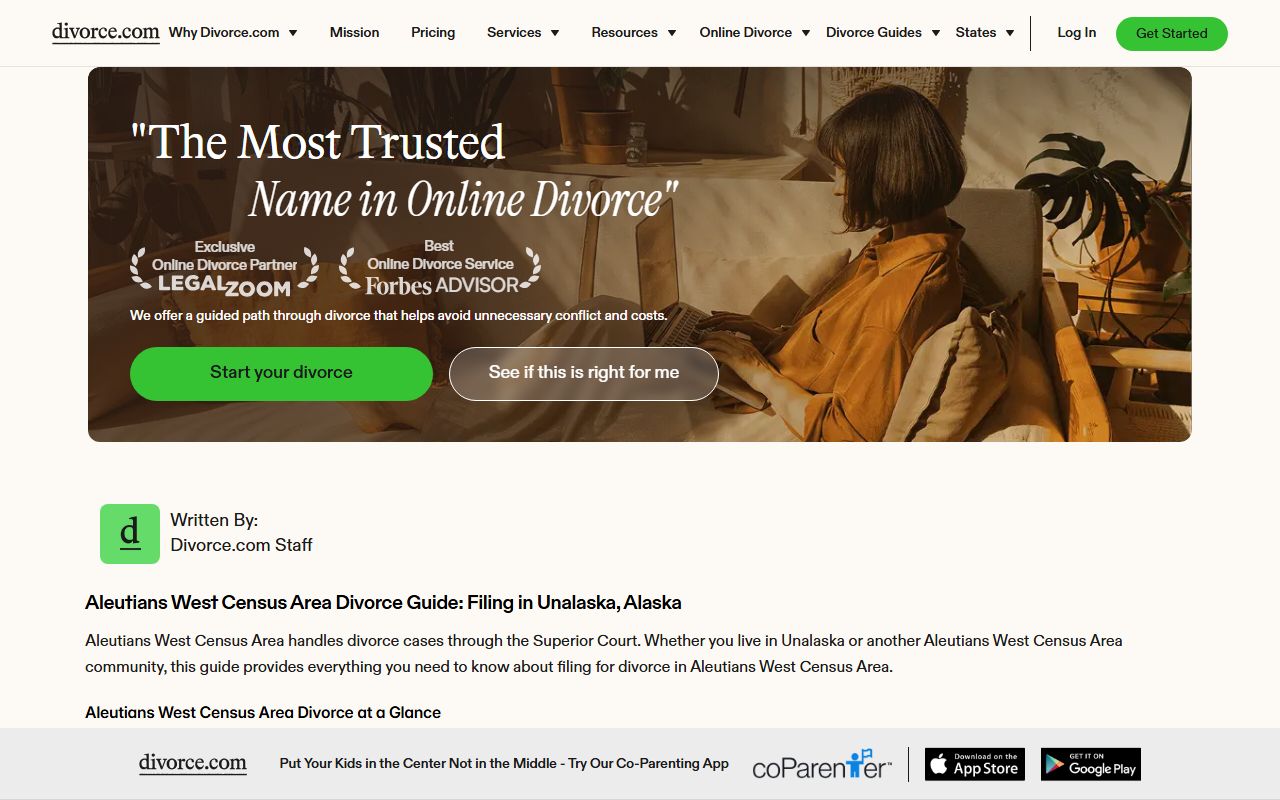 Aleutians West Census Area dissolution of marriage records guide